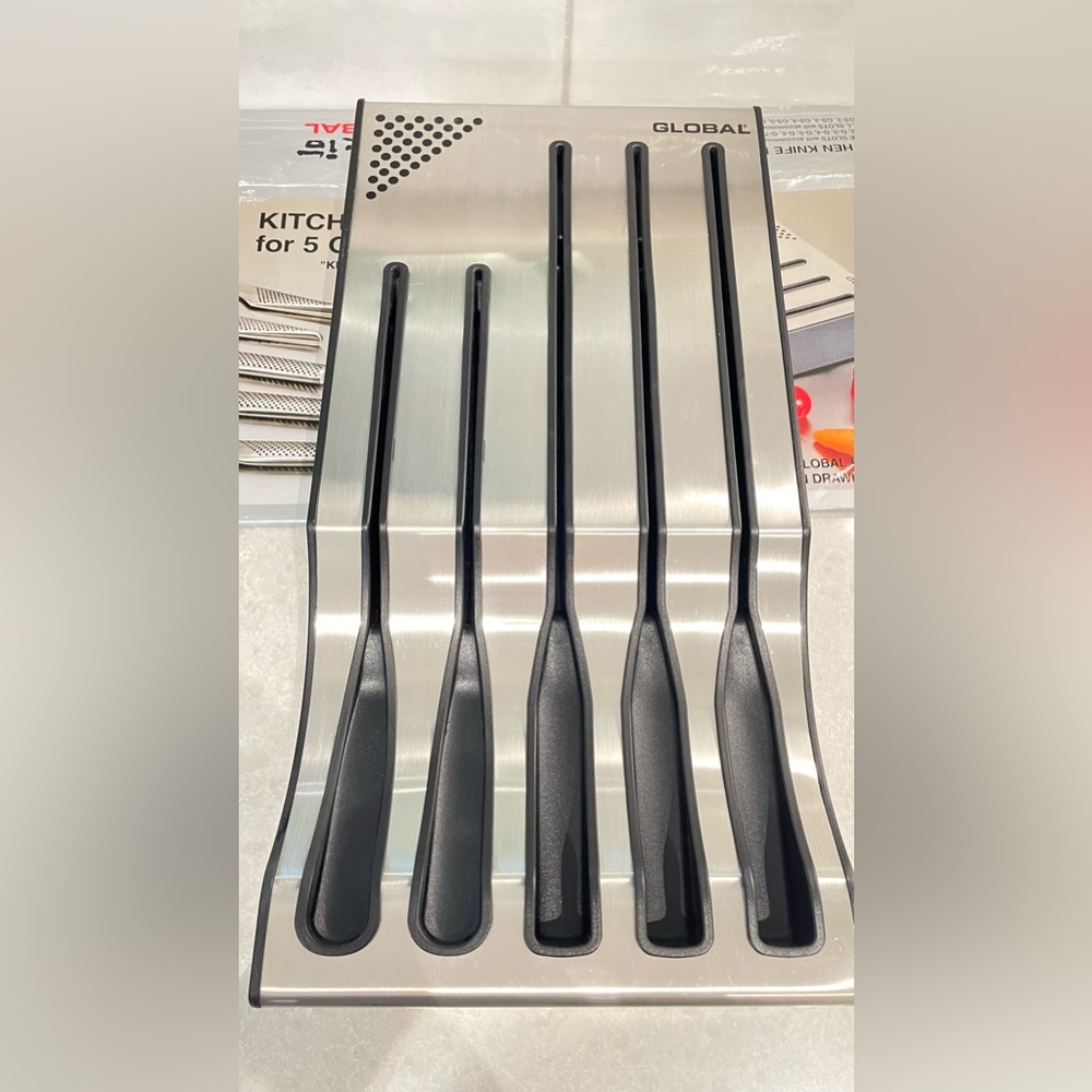 Global Kitchen Knife Storage Rack